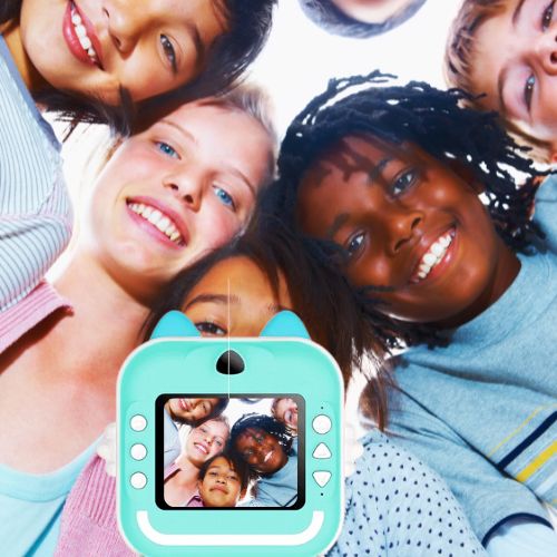 Appareil-photo-enfant-amis
