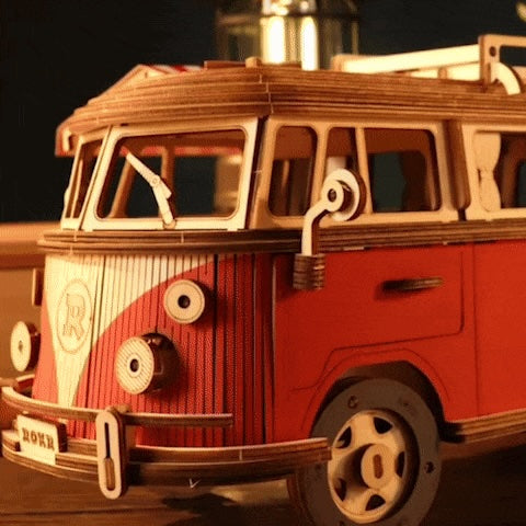 Camping-car en bois