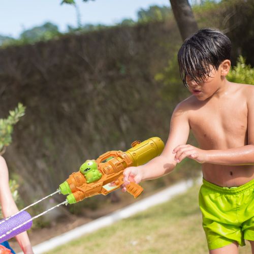 Pistolet à eau dinosaure
