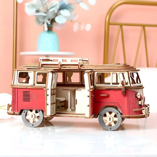 Puzzle 3D camping-car décoration