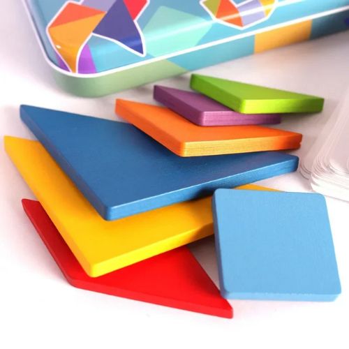 Puzzle en bois - Tangram