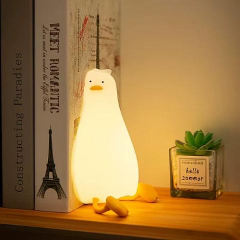 Veilleuse-canard-rêveur-appui-livre