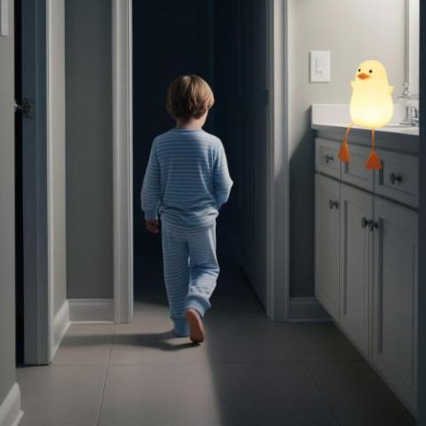 Veilleuse-canard-rêveur-nuit