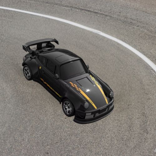 Voiture drift télécommandée noire