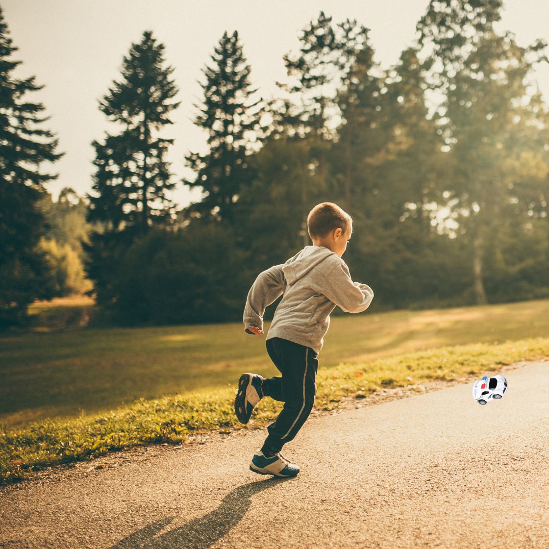 Voiture télécommandée enfant - Montre police