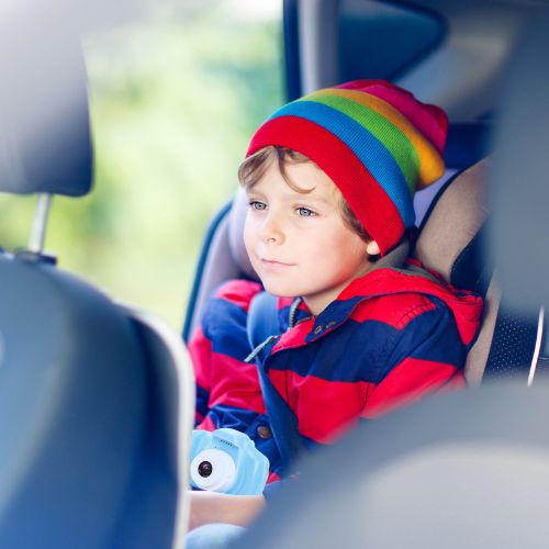 Appareil photo enfant en voyage