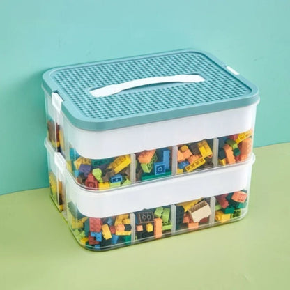 Boite-rangement-lego-double-verte