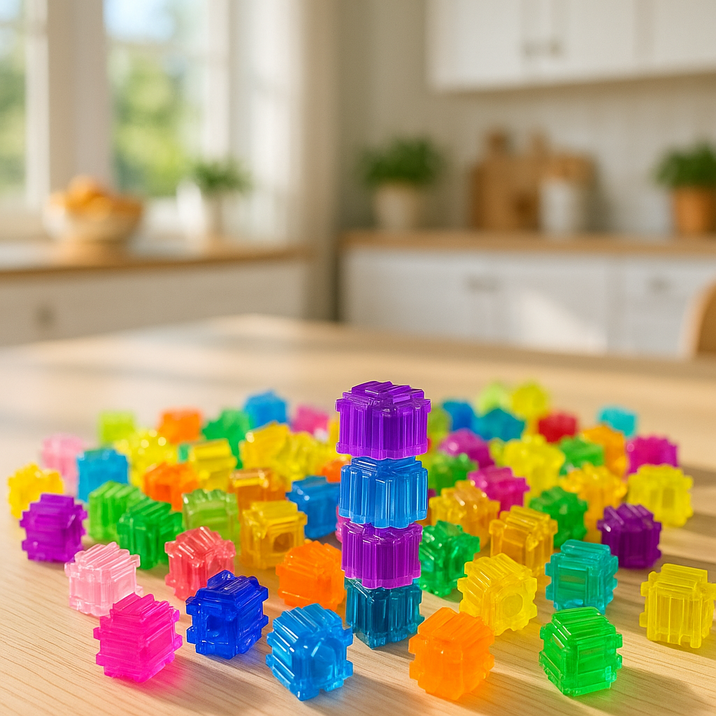 Brique de construction couleur cristal