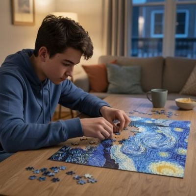 Puzzle 1000 pièces Van Gogh réaliste