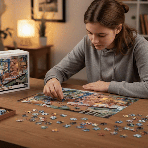 Puzzle 1000 pièces images en gif