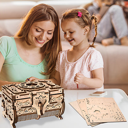 Puzzle 3D coffret en famille