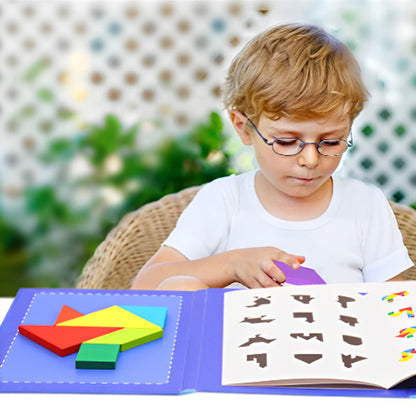 Puzzle en bois apprentissage des formes