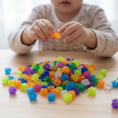 Brique de construction éducatif pour enfant