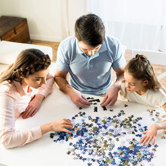 Puzzle 1000 pièces parents avec enfant