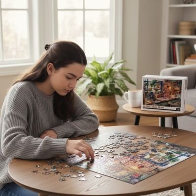 Puzzle 1000 pièces pour un moment calme